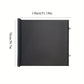 Barrière Rétractable PVC Noire pour Chats et Chiens – Fermeture Automatique