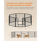 Parc Modulable Sécurisé pour Chiens – 8 Panneaux
