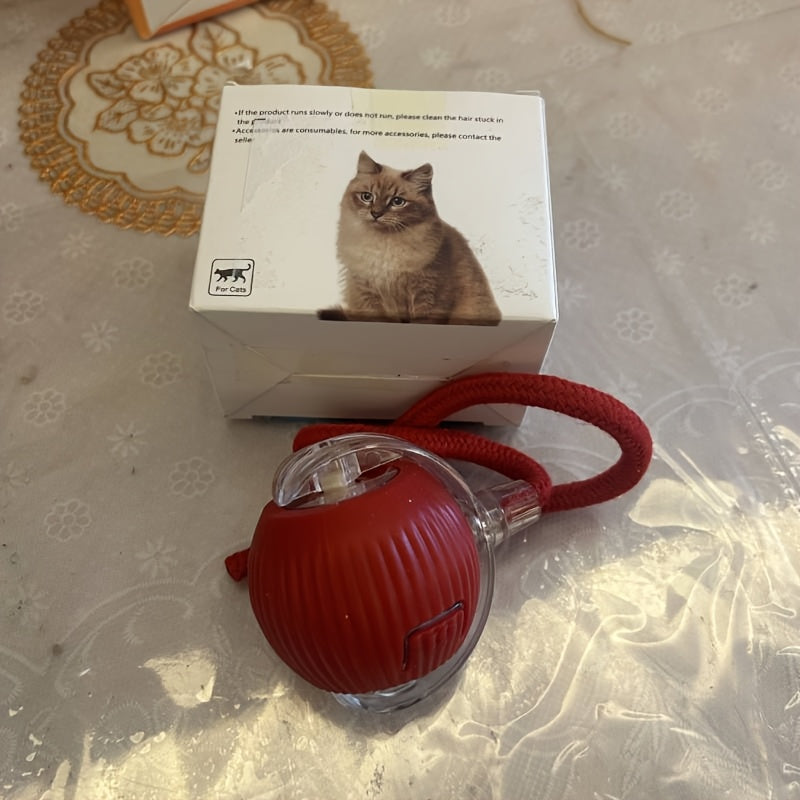 Jouet Balle Automatique Interactif Rechargeable pour Chiens et Chats