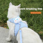 Harnais Réglable pour Chat avec Laisse et Motif Peluche