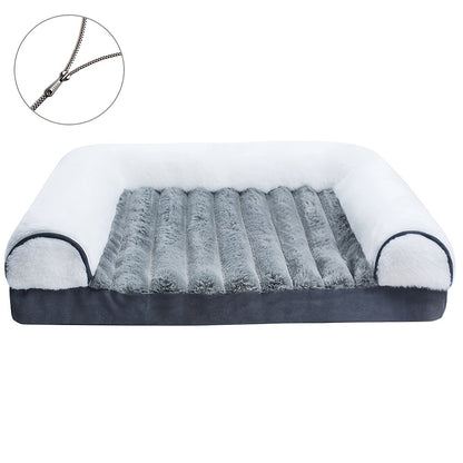 Canapé-lit 3 côtés déhoussable pour Chien, visuel produit