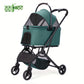 Poussette 2-en-1 pour Chats et Petits Chiens