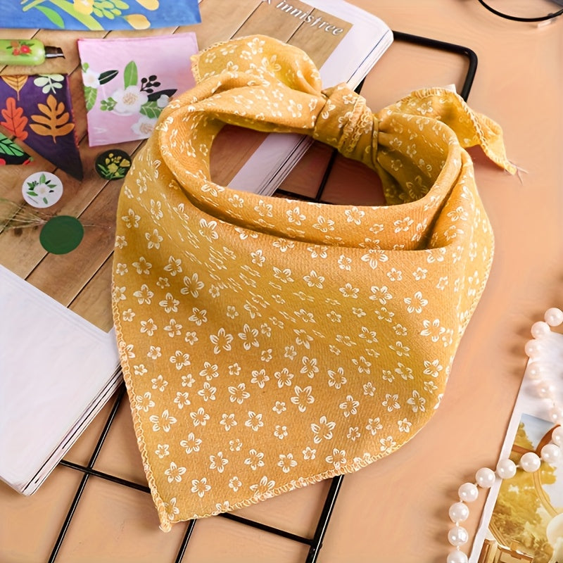 Foulard à Pois en Coton pour Chiens et Chats à Nouer
