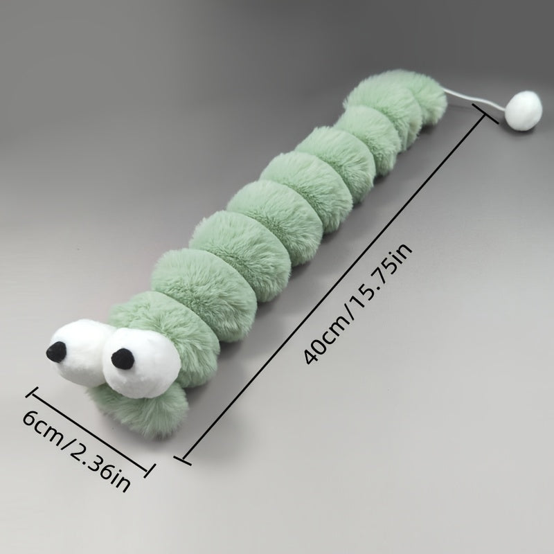 Chenille en Peluche pour Chat – Jouet à Mordre