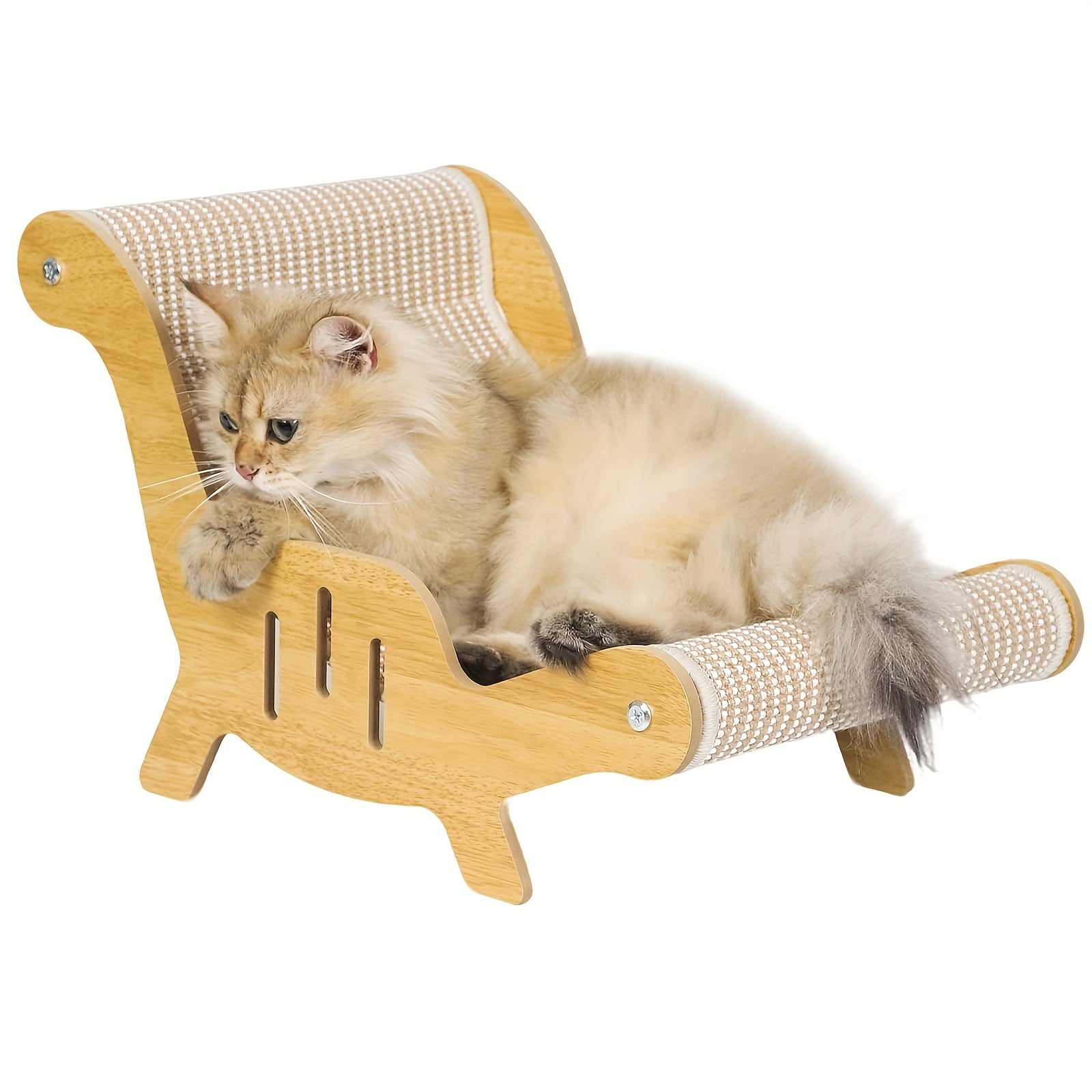 Chaise griffoir pour chat en corde de sisal, illustration produit