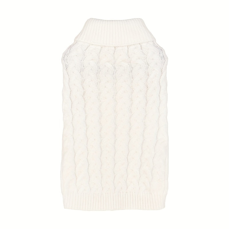 Pull Tricoté Élastique pour Chien Petit et Moyen