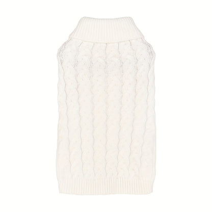 Pull Tricoté Élastique pour Chien Petit et Moyen