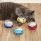 Jouet interactif en peluche pour chat avec bruit froissé