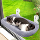 Perchoir de Fenêtre avec Coussin Douillet pour Chat