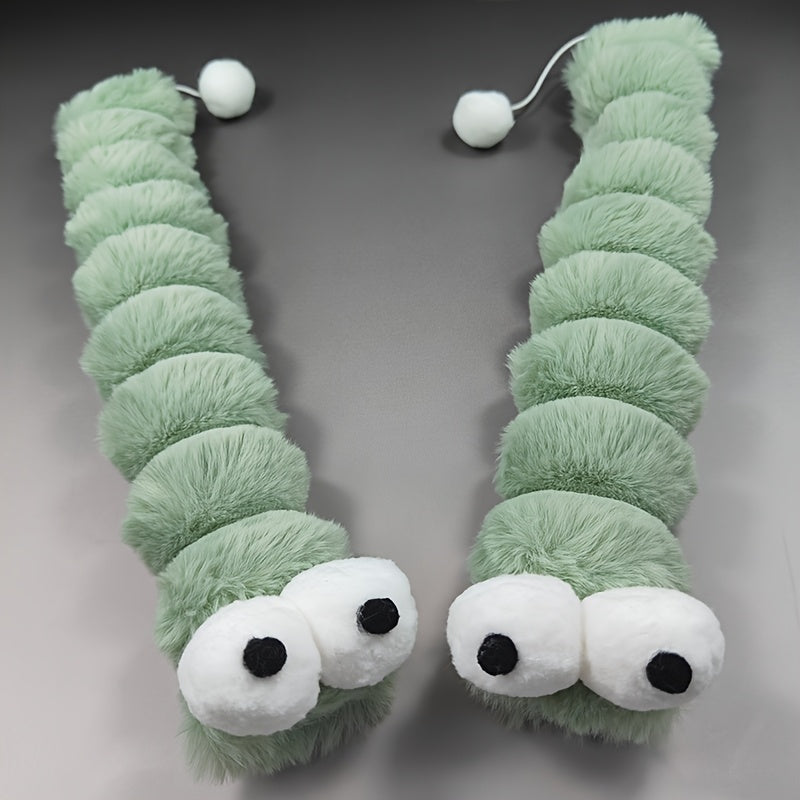 Chenille en Peluche pour Chat – Jouet à Mordre