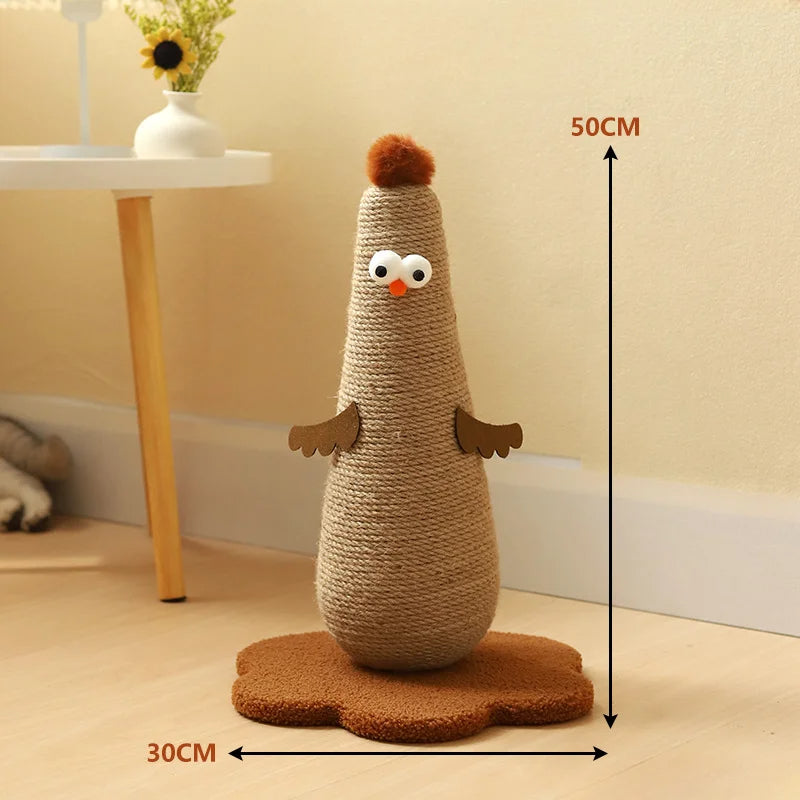 Griffoir Poulet en Sisal – L’Accessoire Ludique et Utile pour Chats