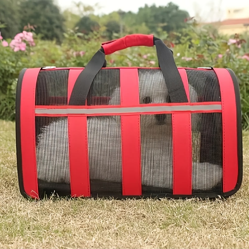 Sac de Transport Pliable et Respirant pour Petits Chiens et Chats