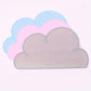 Tapis de Repas en Silicone en Forme de Nuage pour Chiens et Chats