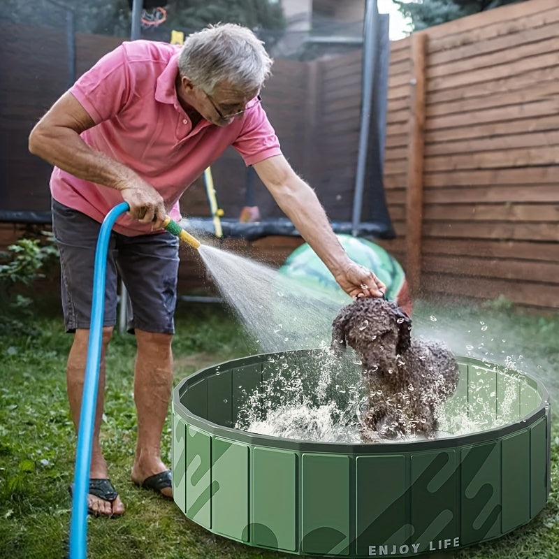 Piscine Camouflage Pliable pour Chiens et Chats