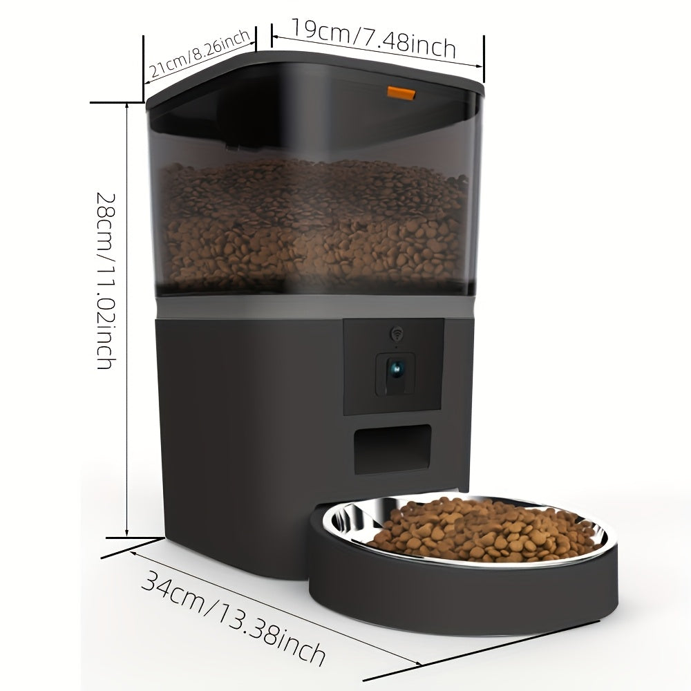 Distributeur connecté avec Caméra pour Chien et Chat (4L)