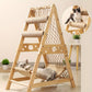 Arbre à chat d'intérieur en bois
