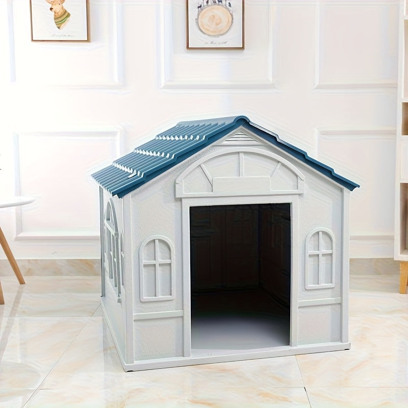 Niche Maison avec Fenêtres en Plastique Imperméable
