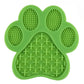 Tapis à Lécher en Forme de Patte Silicone Antidérapant pour Chien