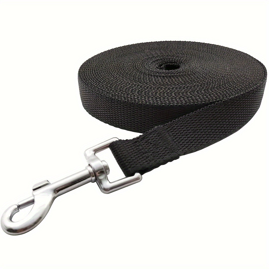 Longe Plate pour Chien – 3 à 9 mètres, couleurs variées