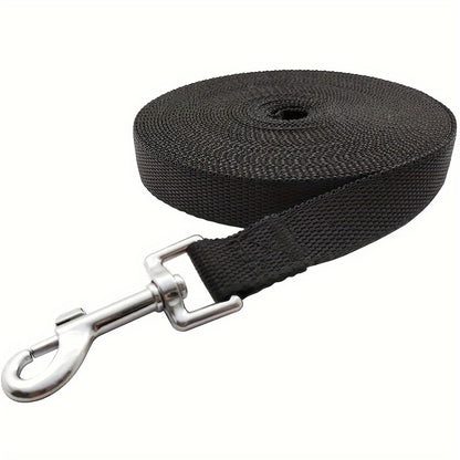 Longe Plate pour Chien – 3 à 9 mètres, couleurs variées