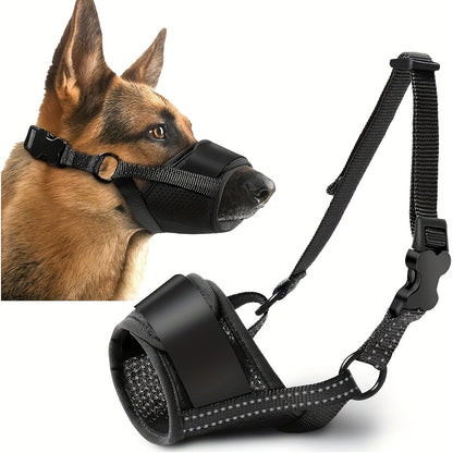 Muselière Souple Anti-Morsure pour Chiens