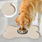 Tapis gamelle en silicone forme os pour chien