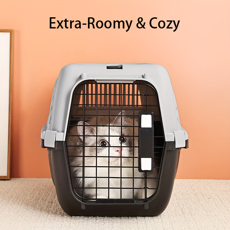 Cage de Transport Aérienne Portable pour Animaux