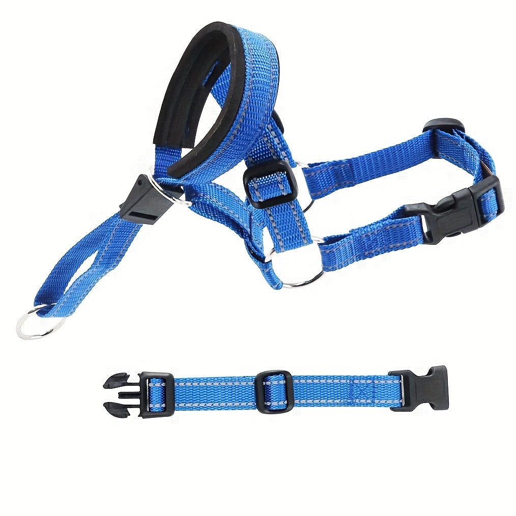 Muselière & Collier Réglable Confort pour Chien