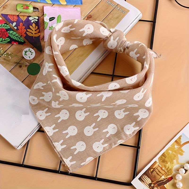 Foulard à Pois en Coton pour Chiens et Chats à Nouer