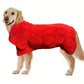 Peignoir en microfibre ultra absorbant pour Chien