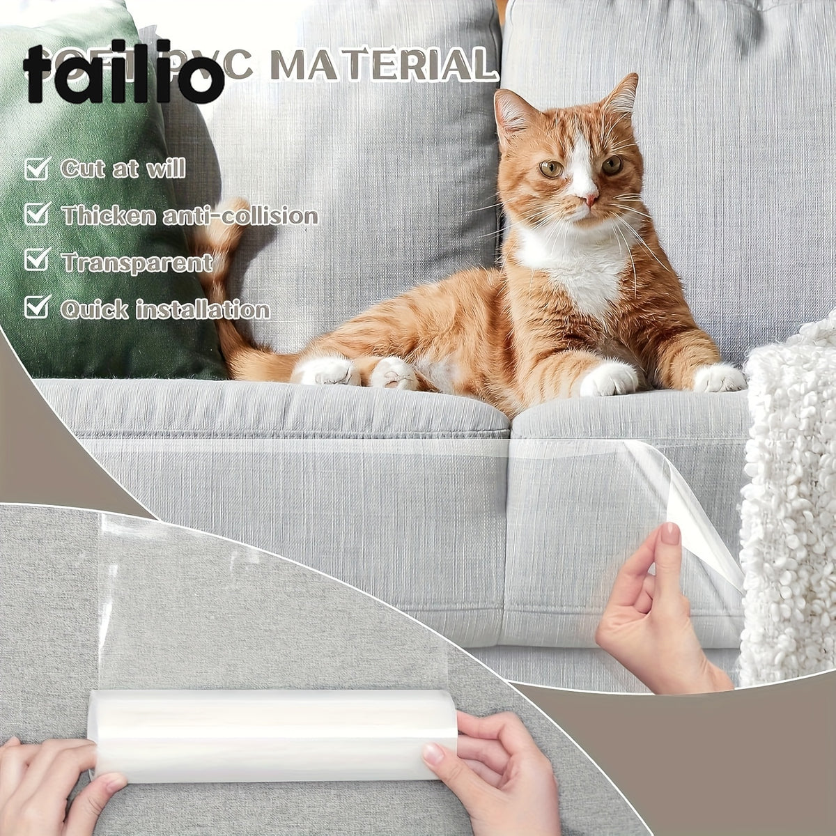 Film anti-griffes pour meubles, illustration produit