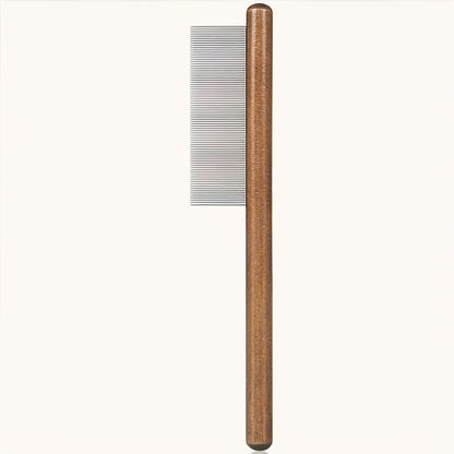 Peigne de Toilettage en Bois pour Chats et Chiens