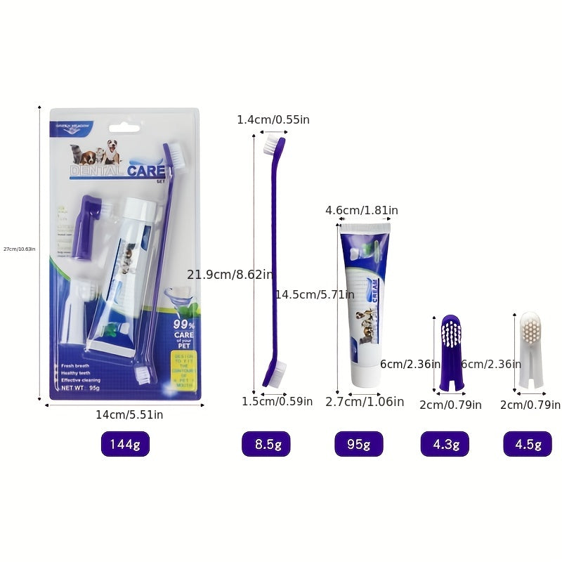 Kit de Soin Dentaire pour Chiens et Chats