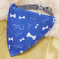 Bandana Nœud Cartoon pour Chiens avec Fermeture Sécurisée