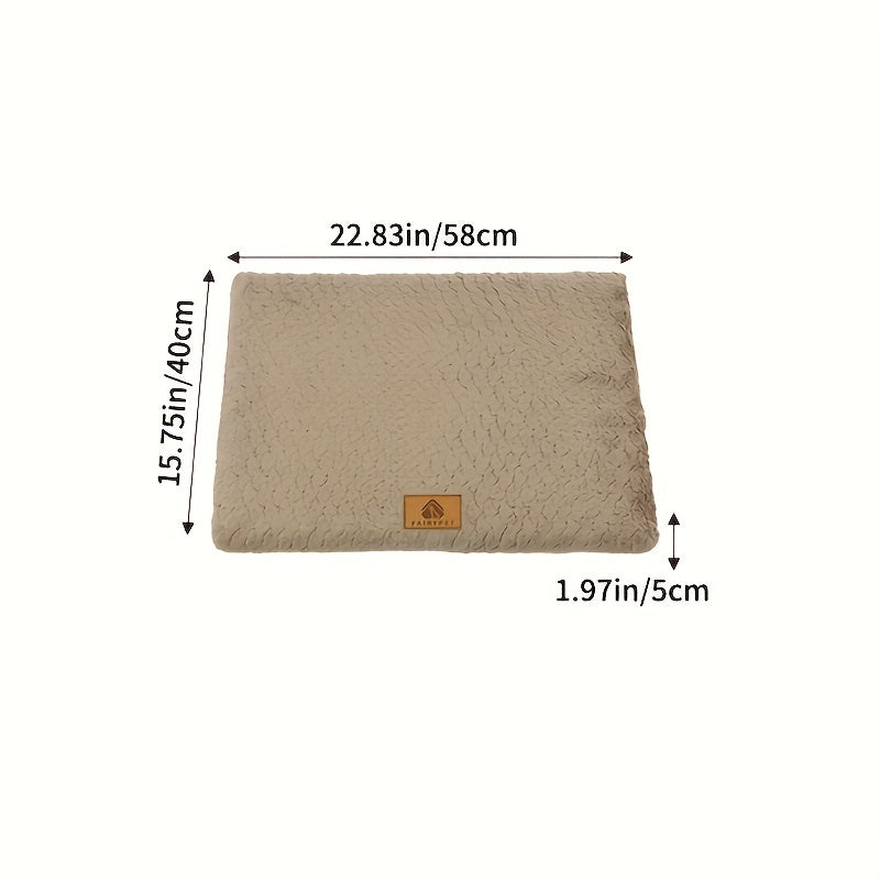 Coussin Moelleux Rectangulaire pour Chien et Chat