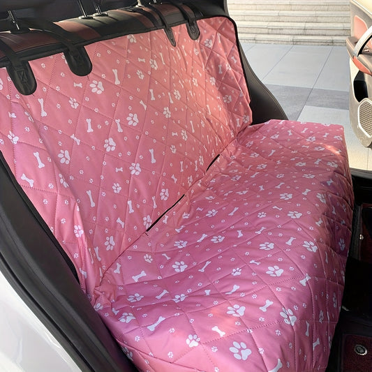 Housse de Siège Voiture pour Chien avec Rebord Épais