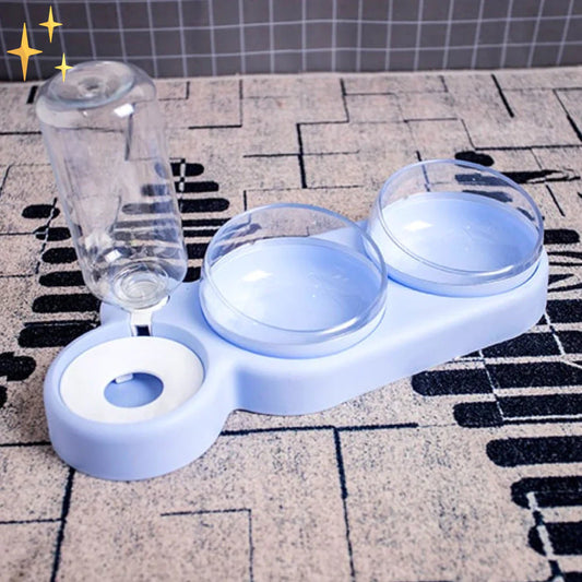 Gamelle Double avec Distributeur d’Eau Automatique