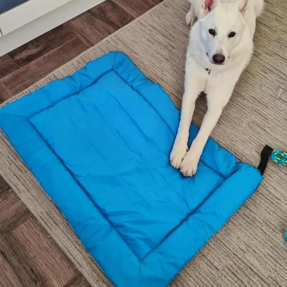 Tapis de Voyage Pliable pour Chien – Résistant et Confortable