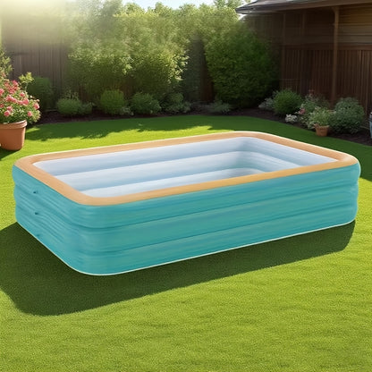 Piscine Gonflable Rectangulaire XXL pour Chiens