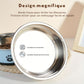 Gamelle inox antidérapante design Patte pour chien (XS à L)
