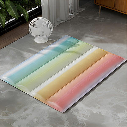 Tapis Rafraîchissant Arc-en-Ciel pour Chien et Chat – Gel à Effet Glacé