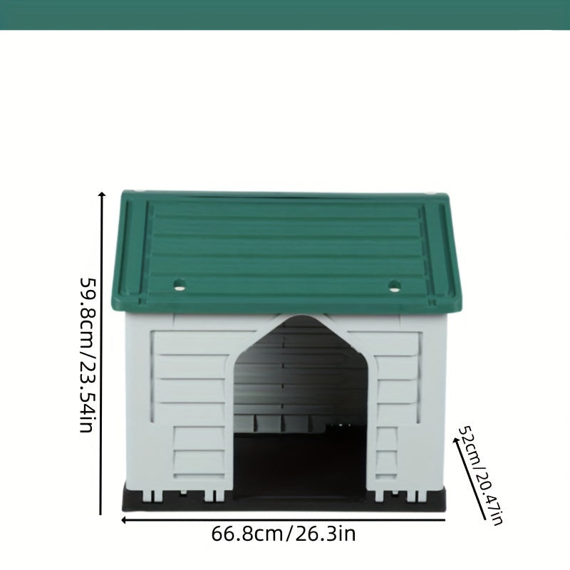 Niche Plastique Étanche & Aérée pour chien