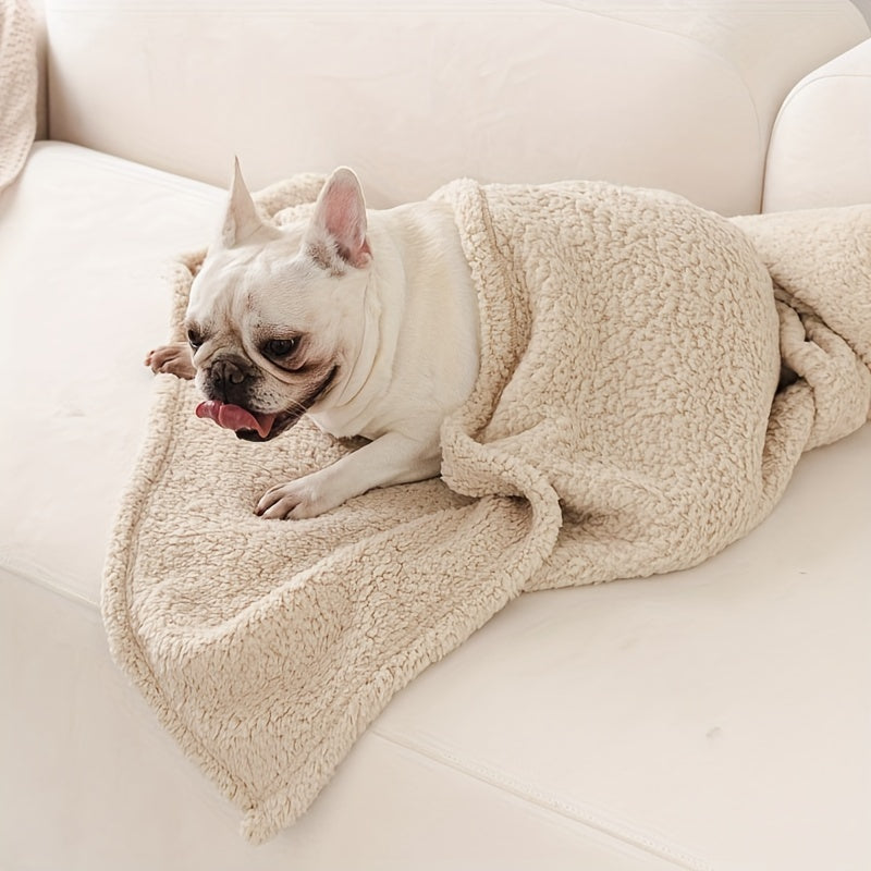 Couverture Douillette en Polyester pour Chiens et Chats