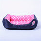 Panier à pois pour petit chien ou chat