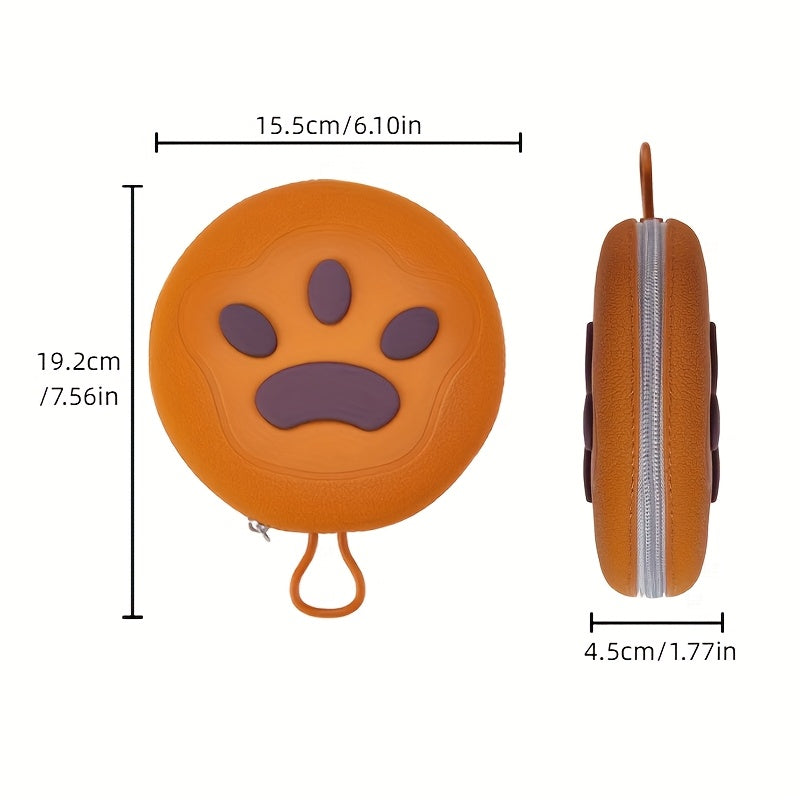 Gamelle double pliable en silicone pour voyage