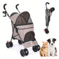 Poussette Pliable pour Chats et Petits Chiens