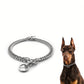 Collier étrangleur double torsion en acier inoxydable – spécial dressage comportemental