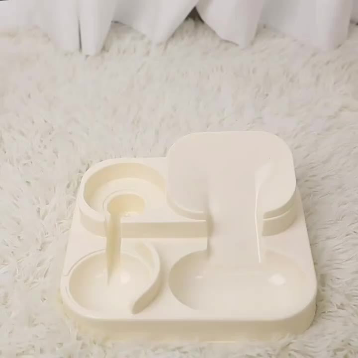 Distributeur Automatique 2-en-1 pour Chat