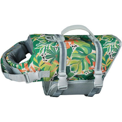 Gilet de Sauvetage Floral pour Chiens Toutes Tailles