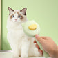 Brosse de toilettage auto-nettoyante pour chat